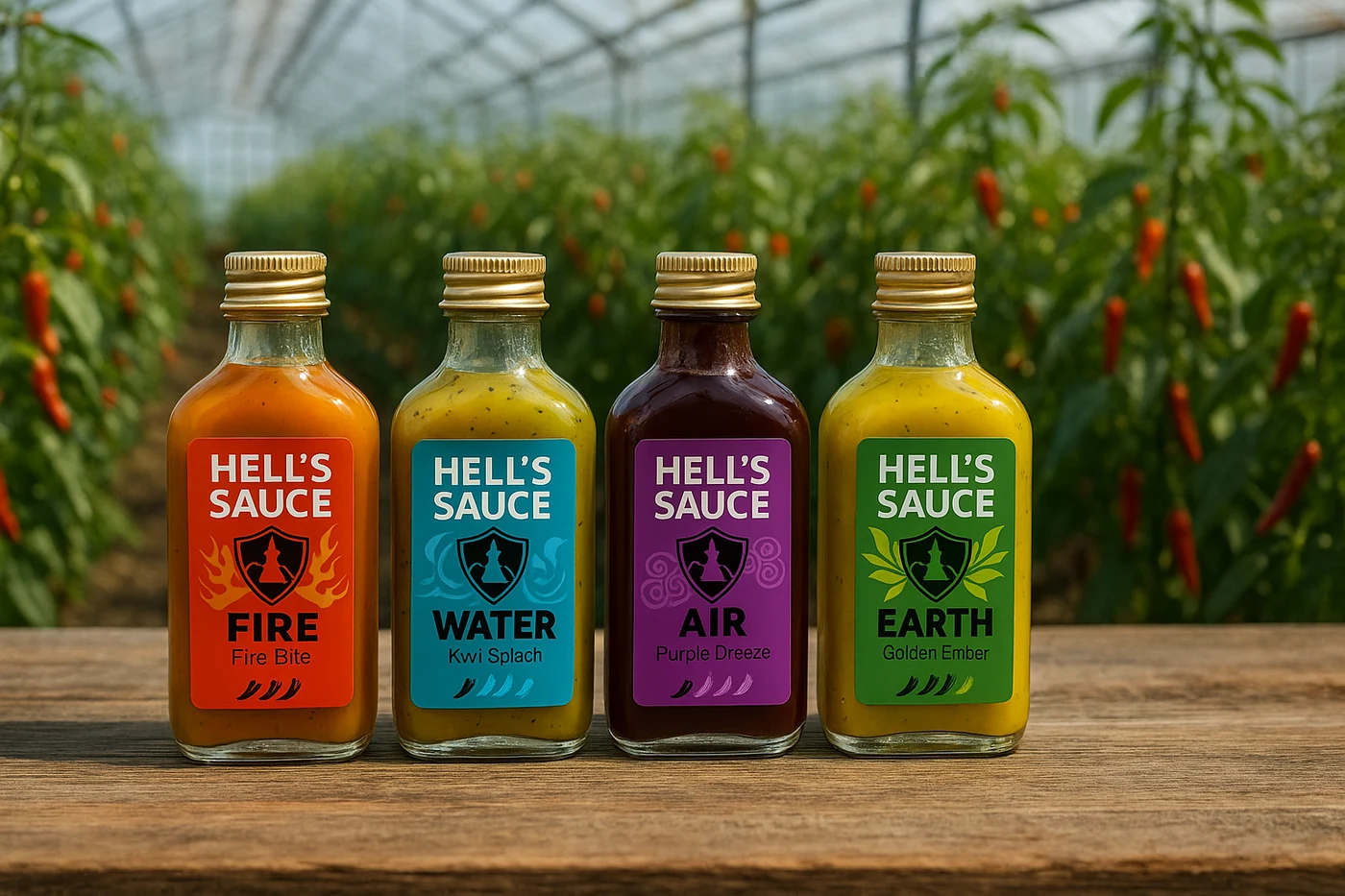 Hell's Sauce - kolekce chilli výrobků